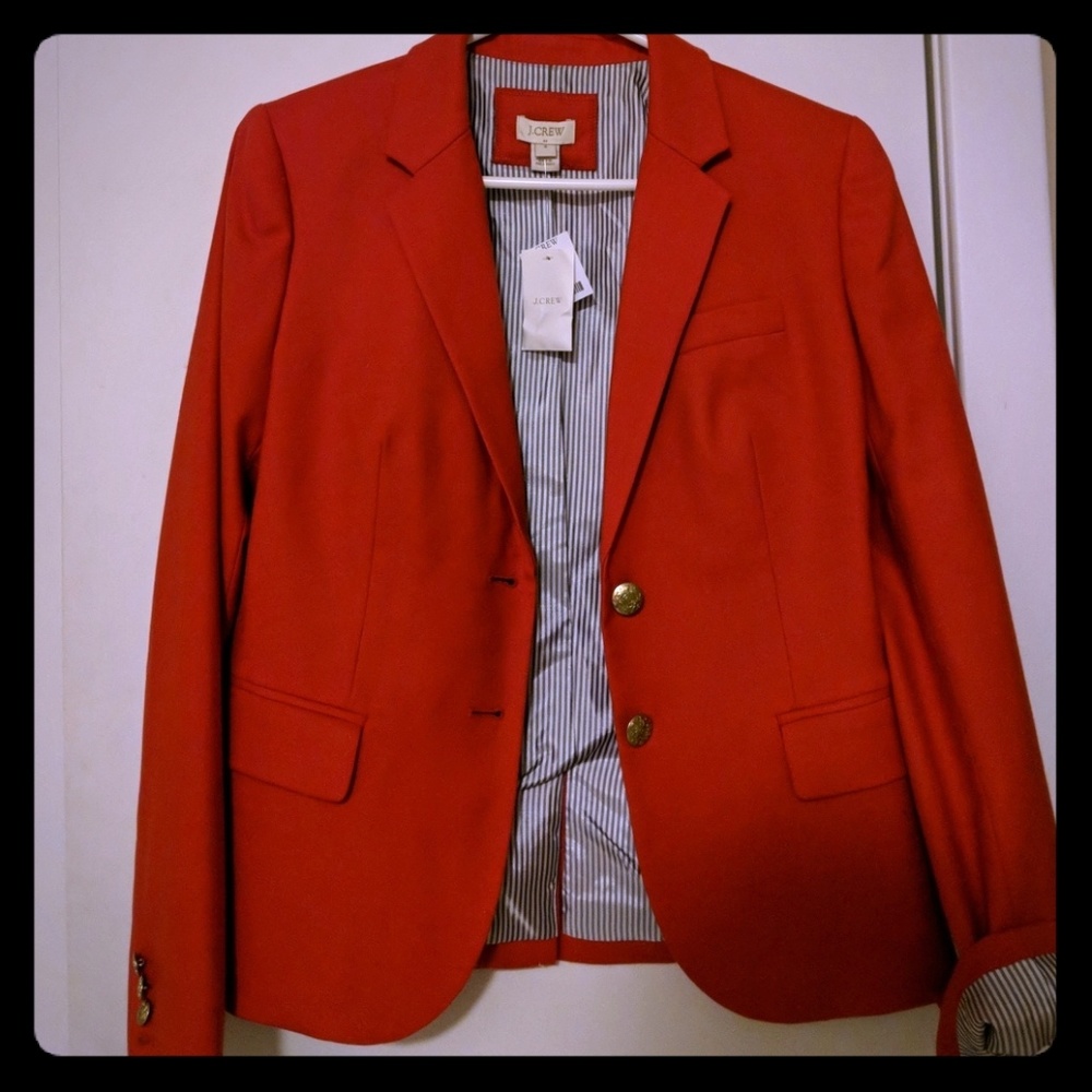 JCrew red blazer